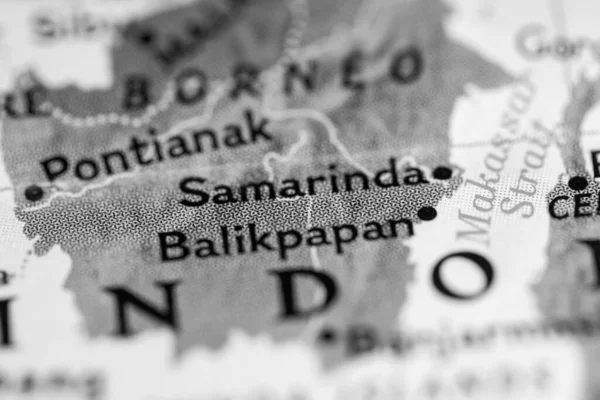 Samarinda, Indonesia on the map