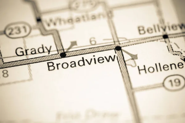 Broadview Nuevo México Eeuu Mapa —  Fotos de Stock