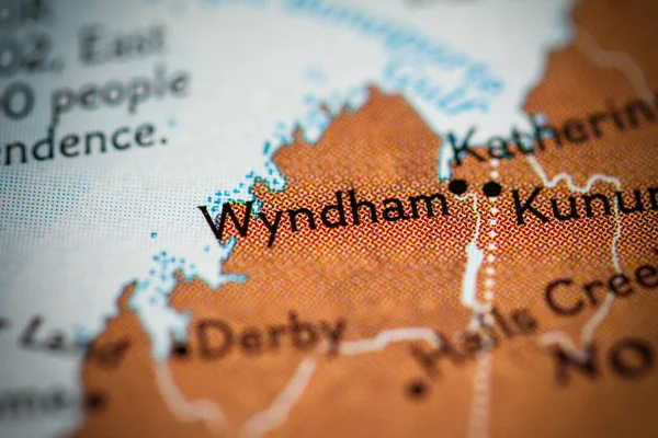 Wyndham, Australia on the map