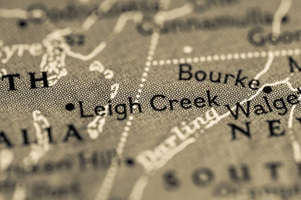 Leigh Creek, Australia on the map