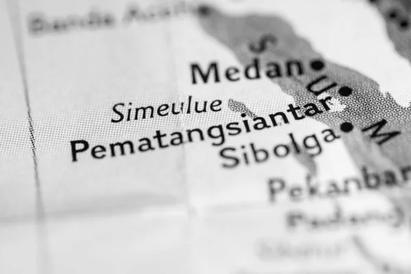 Pematangsiantar, Indonesia on the map