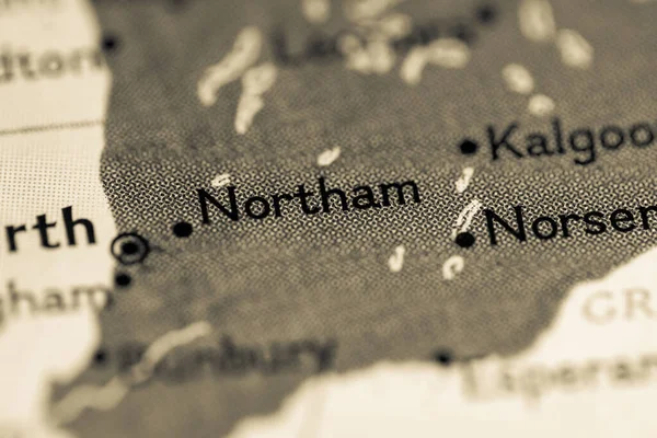 Northam, Australia on the map