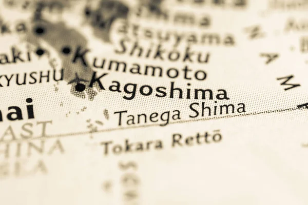 Tanega Shima, Japan on the map