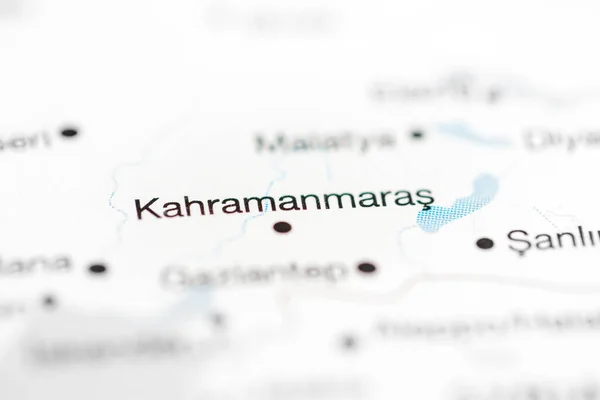 Kahramanmaras. Turkey on the map