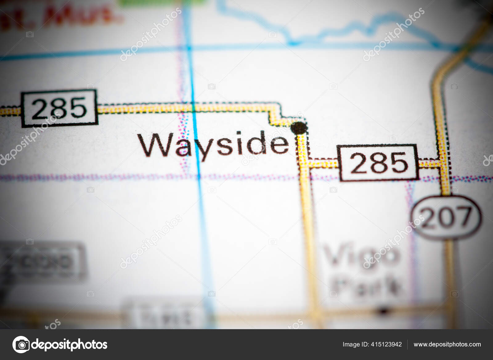 Wayside Texas Usa Map Stock Photo by ©aliceinwonderland2020 415123942