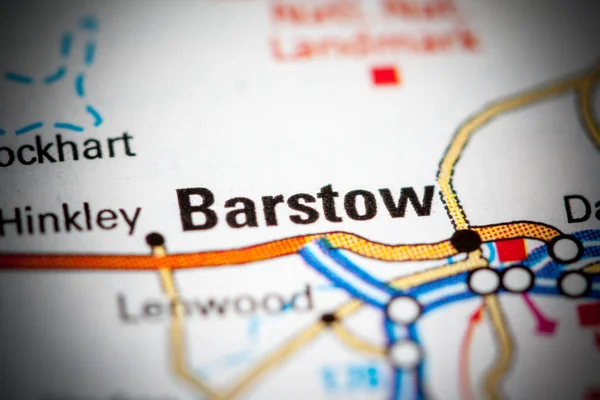 Barstow California Usa Map — Stock Photo, Image