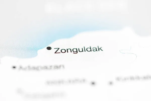Zonguldak. Turkey on the map