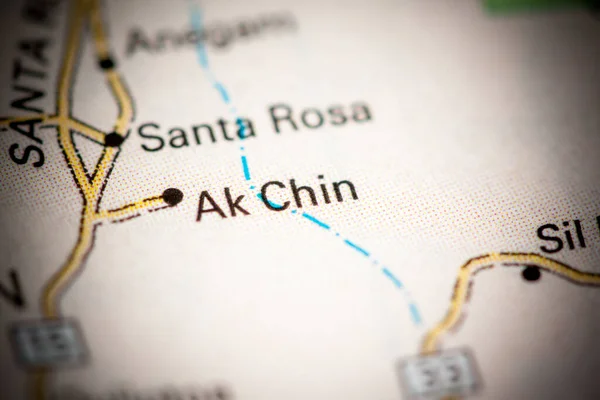 Chin Arizona Eeuu Mapa — Foto de Stock