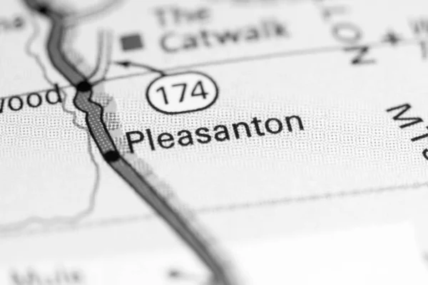Pleasanton New Mexico Usa Map — ストック写真