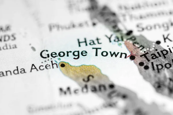 George Town, Malaysia on the map