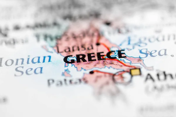 Greece Map — Stock Photo, Image