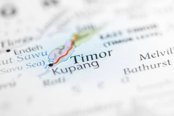 Timor. Indonesia on the map