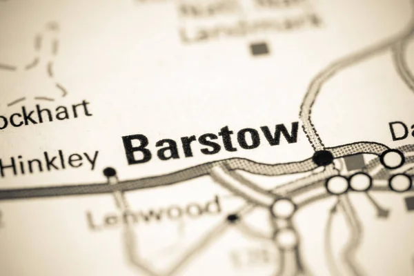Barstow California Usa Map — Stock Photo, Image