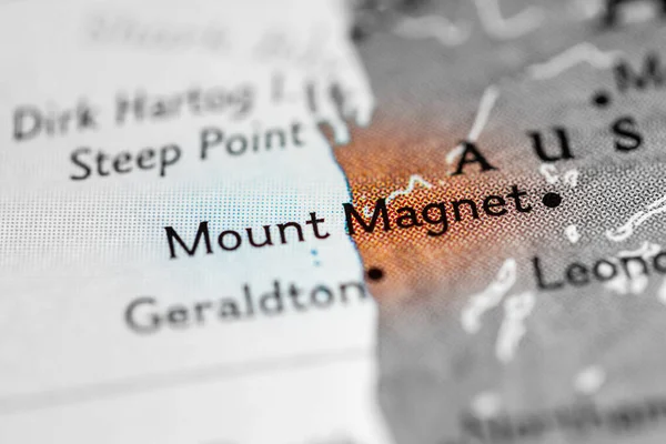 Mount Magnet, Australia on the map