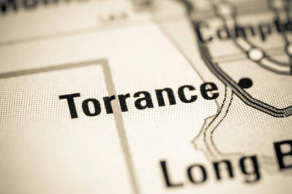 Torrance California Usa Map — 스톡 사진