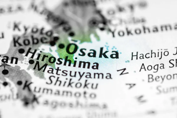 Hiroshima, Japan on the map