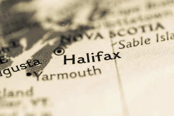 Halifax Канада Карте — стоковое фото