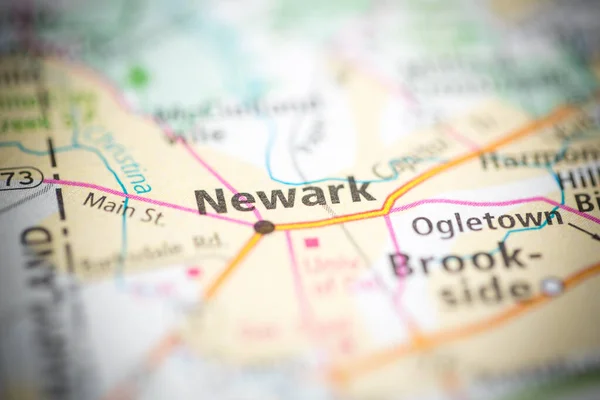 Newark. Delaware. USA on the map