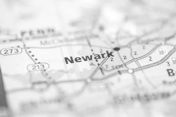 Newark. Delaware. USA on the map
