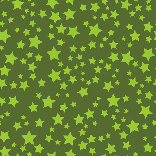 Fondo Estrella Patrón Sin Costuras Con Estrellas — Vector de stock