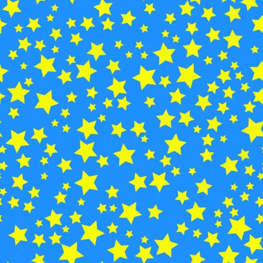 Yıldız arkaplanı. Yıldızlı kusursuz desen.