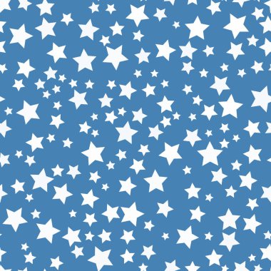 Yıldız arkaplanı. Yıldızlı kusursuz desen.