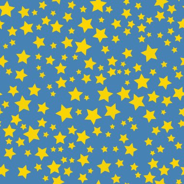 Yıldız arkaplanı. Yıldızlı kusursuz desen.