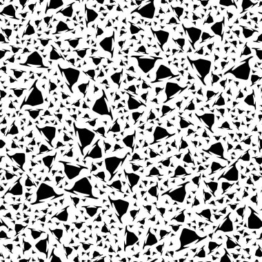 Siyah ve beyaz, soyut, pürüzsüz desen. Moda stili vektör dokusu.