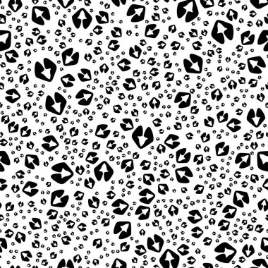 Siyah ve beyaz, soyut, pürüzsüz desen. Moda stili vektör dokusu.