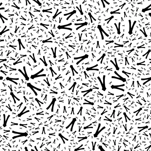 Patrón Abstracto Sin Costura Blanco Negro Moda Elegante Textura Vectorial — Vector de stock