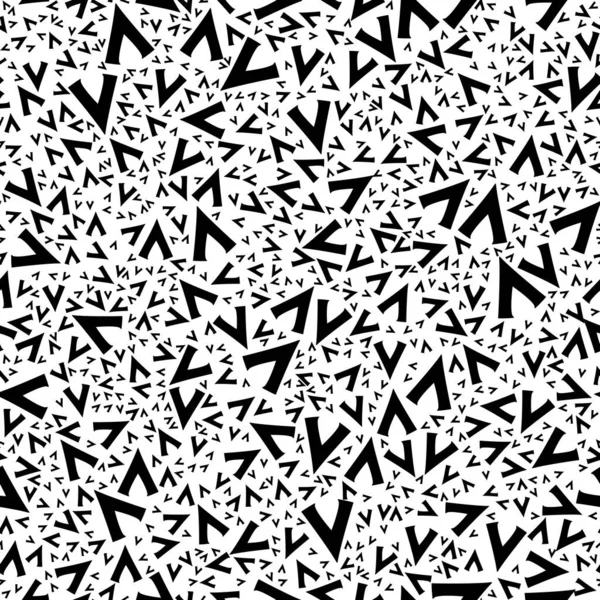 Patrón Abstracto Sin Costura Blanco Negro Moda Elegante Textura Vectorial — Vector de stock