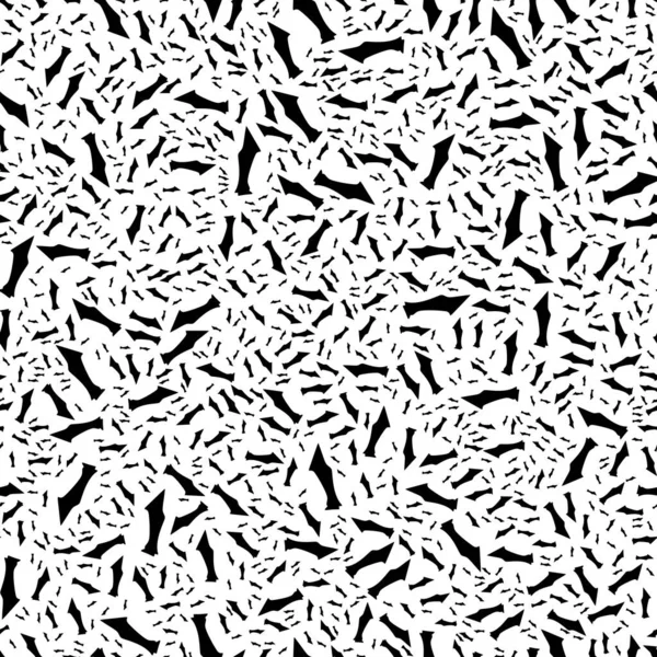 Czarno Biały Abstrakcyjny Wzór Bez Szwu Moda Stylowa Wektor Tekstury — Wektor stockowy