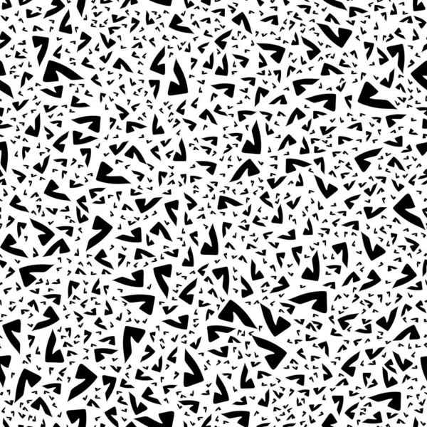 Μαύρο Και Άσπρο Αφηρημένο Μοτίβο Χωρίς Ραφή Μόδα Κομψή Διανυσματική — Διανυσματικό Αρχείο