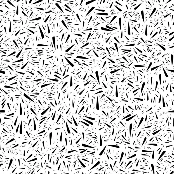 Patrón Abstracto Sin Costura Blanco Negro Moda Elegante Textura Vectorial — Vector de stock