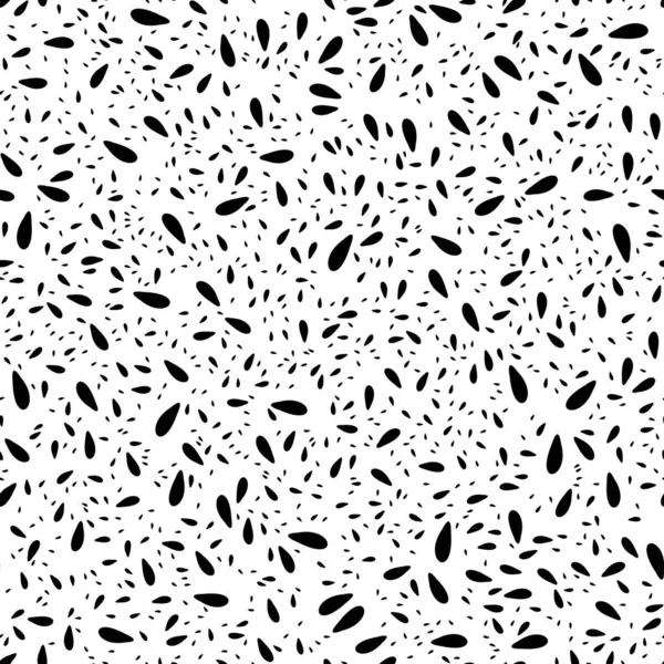 Patrón Abstracto Sin Costura Blanco Negro Moda Elegante Textura Vectorial — Vector de stock