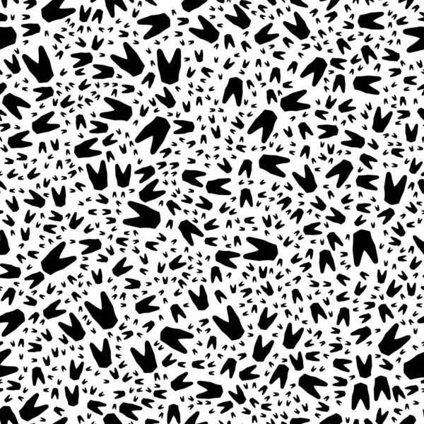 Patrón Abstracto Sin Costura Blanco Negro Moda Elegante Textura Vectorial — Vector de stock