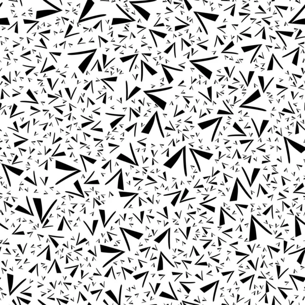 Patrón Abstracto Sin Costura Blanco Negro Moda Elegante Textura Vectorial — Vector de stock