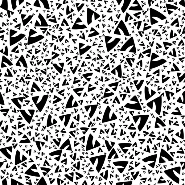 Patrón Abstracto Sin Costura Blanco Negro Moda Elegante Textura Vectorial — Vector de stock