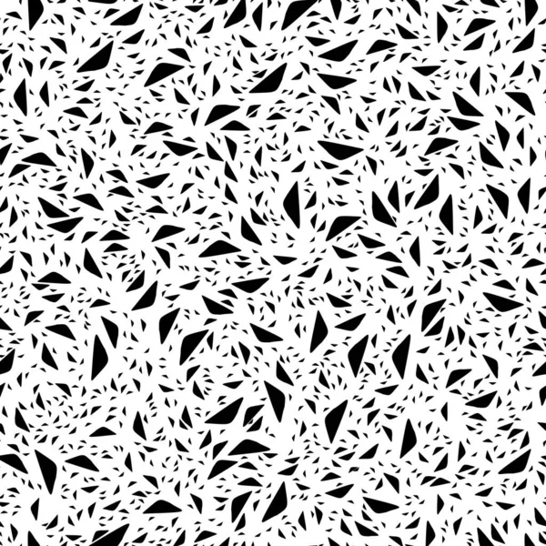 Patrón Abstracto Sin Costura Blanco Negro Moda Elegante Textura Vectorial — Vector de stock