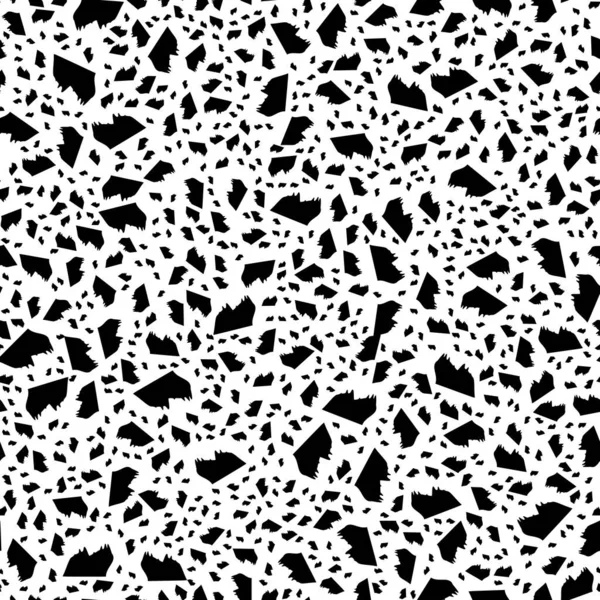 Patrón Abstracto Sin Costura Blanco Negro Moda Elegante Textura Vectorial — Vector de stock