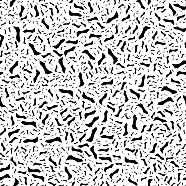 Siyah ve beyaz, soyut, pürüzsüz desen. Moda stili vektör dokusu.