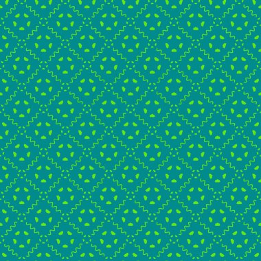 Dekoratif elementlerle basit, pürüzsüz desen. Moda baskıları ya da ambalaj kağıdı için güzel bir arkaplan.