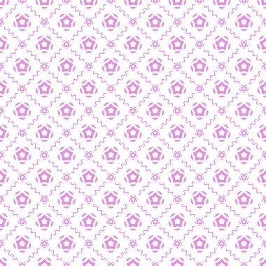 Dekoratif elementlerle basit, pürüzsüz desen. Moda baskıları ya da ambalaj kağıdı için güzel bir arkaplan.