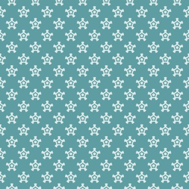 Dekoratif elementlerle basit, pürüzsüz desen. Moda baskıları ya da ambalaj kağıdı için güzel bir arkaplan.