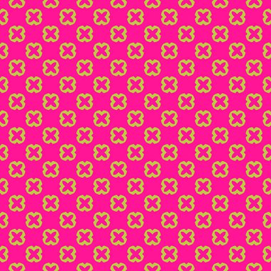 Dekoratif elementlerle basit, pürüzsüz desen. Moda baskıları ya da ambalaj kağıdı için güzel bir arkaplan.