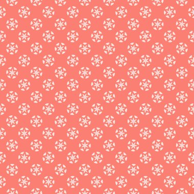 Dekoratif elementlerle basit, pürüzsüz desen. Moda baskıları ya da ambalaj kağıdı için güzel bir arkaplan.