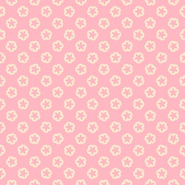 Dekoratif elementlerle basit, pürüzsüz desen. Moda baskıları ya da ambalaj kağıdı için güzel bir arkaplan.