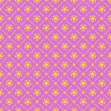 Dekoratif elementlerle basit, pürüzsüz desen. Moda baskıları ya da ambalaj kağıdı için güzel bir arkaplan.