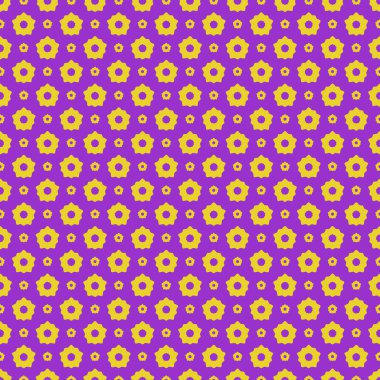 Dekoratif elementlerle basit, pürüzsüz desen. Moda baskıları ya da ambalaj kağıdı için güzel bir arkaplan.