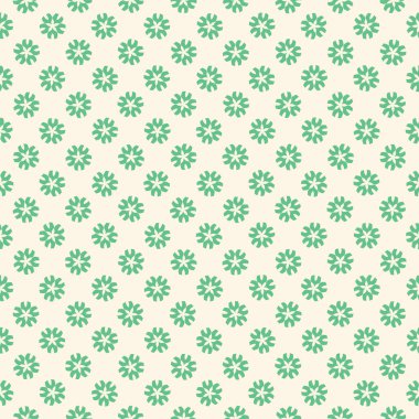 Dekoratif elementlerle basit, pürüzsüz desen. Moda baskıları ya da ambalaj kağıdı için güzel bir arkaplan.